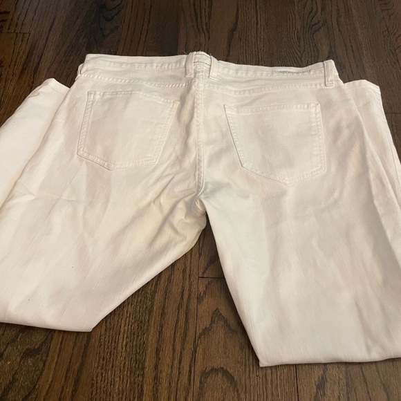 Current Elliott white wide leg denim jeans size 30 - Picture 4 of 4